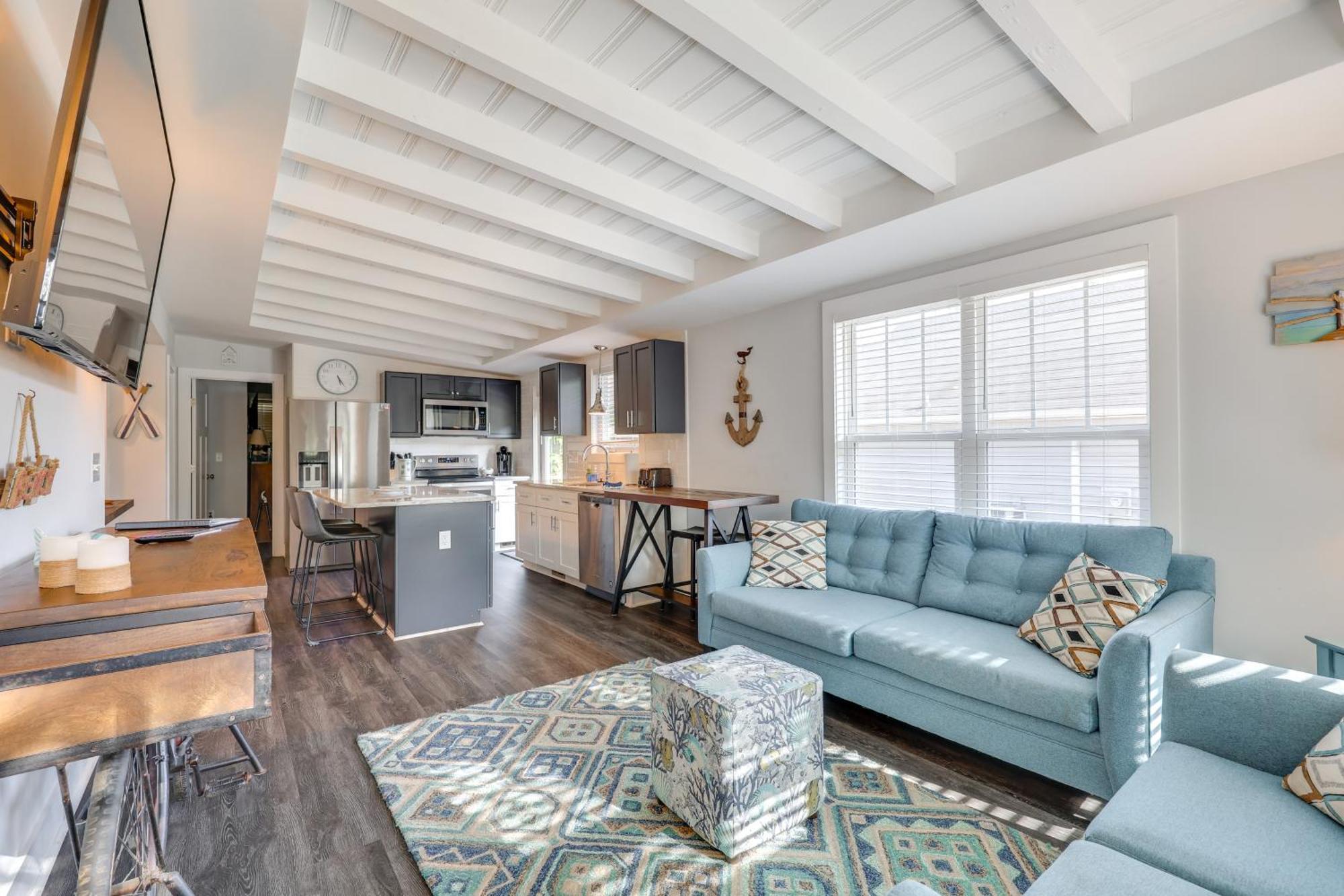 Modern Oak Island Escape 1 Mile To Long Beach! Exterior foto